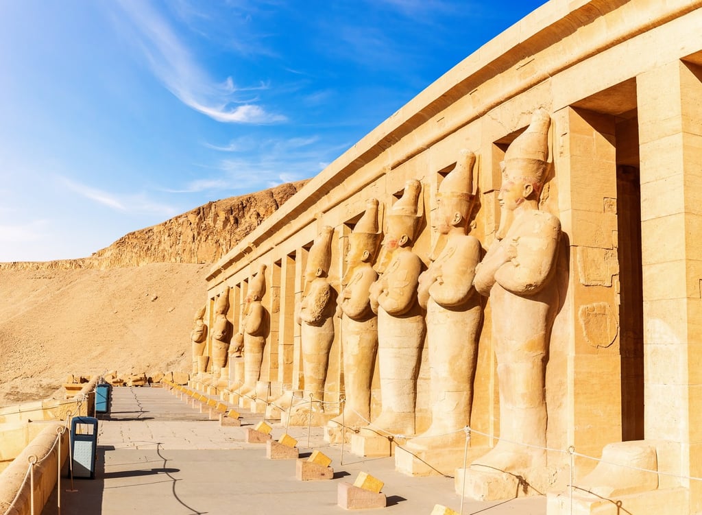 Facade Temple Of Hatshepsut