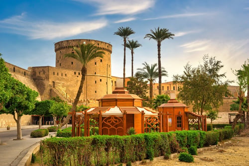 Ancient Citadel In Cairo