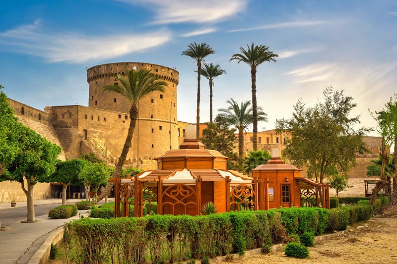 Ancient Citadel In Cairo