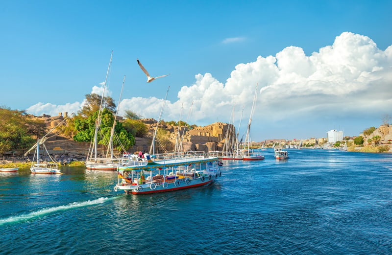 Boat Cruise Of Nile River