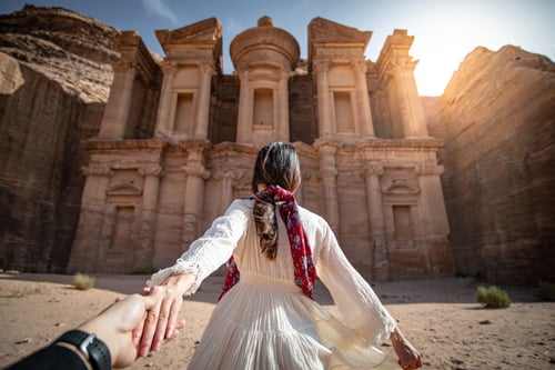 Petra Woman Jordan
