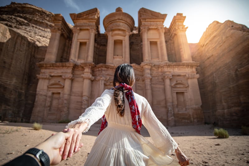 Petra Woman Jordan