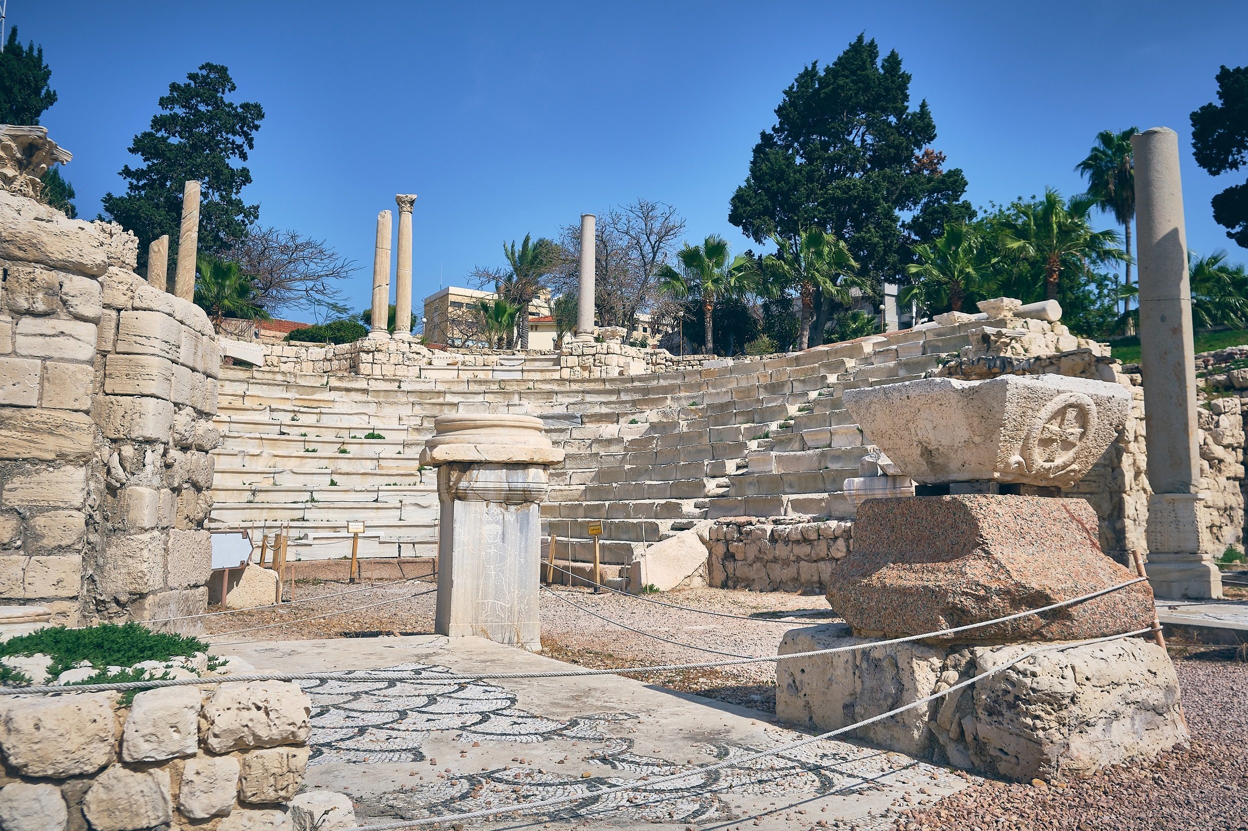 Roman Amphitheatre In Alexandria
