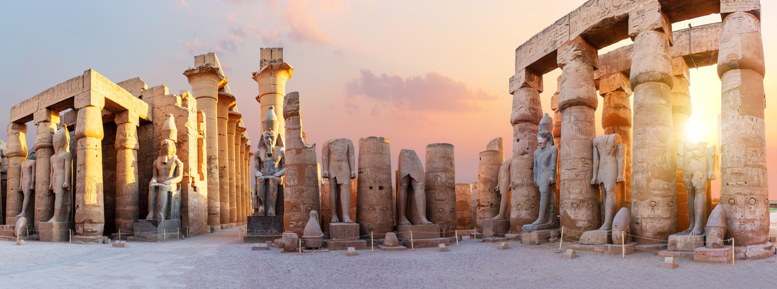 Pillars In Luxor Egypt