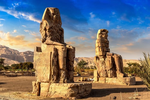 Colossi Of Memnon Luxor