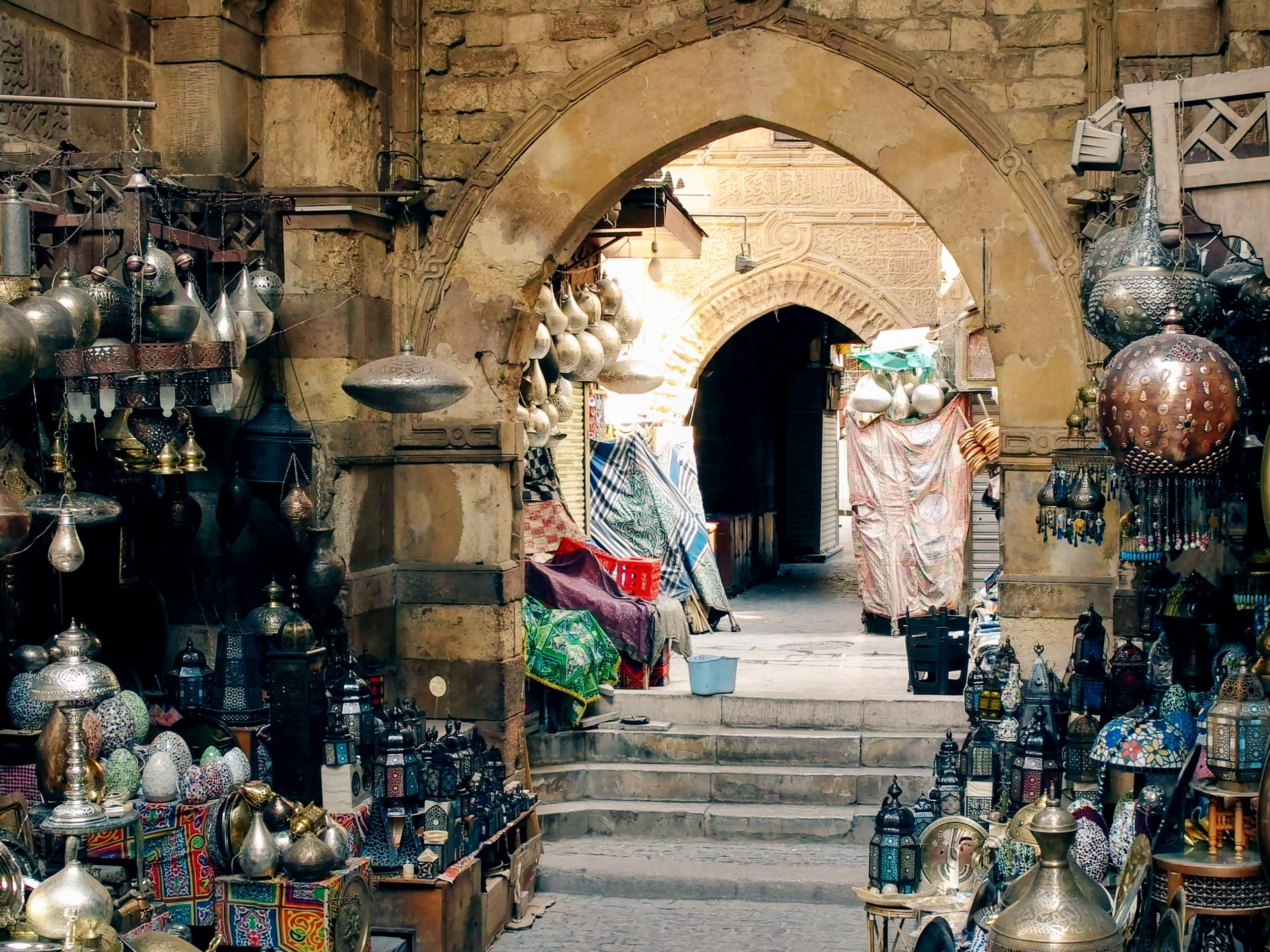 Goods At The Khan El Khalili Bazaar