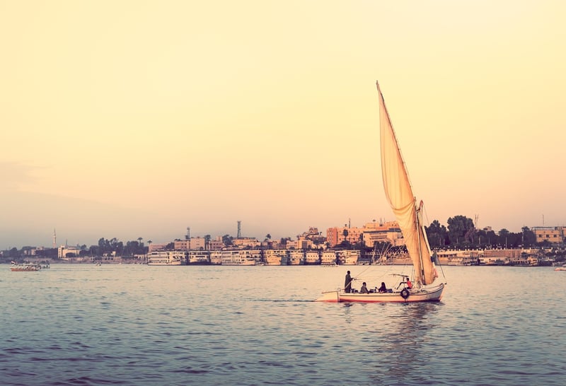 Felucca Sunset Cruise From Luxor