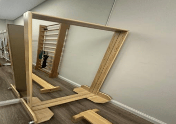 MOBILE MIRROR: ORTHOPEDIC ROLLING MIRROR 60