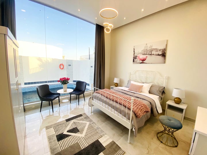Chalet 480 SQM with 2 Guest Rooms with 1 Bedroom Al Aqiq, Al Khobar