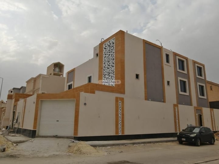 فيلا 600 متر مربع مع شقة واجهة شرقية الحزم، غرب الرياض، الرياض