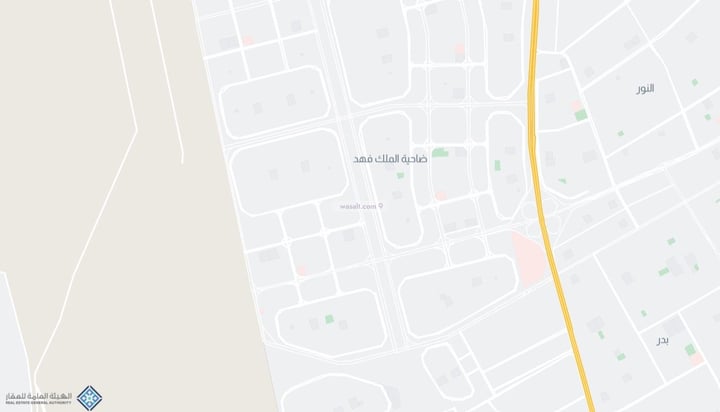 أرض 500 متر مربع غربية على شارع 60م ضاحية الملك فهد، الدمام
