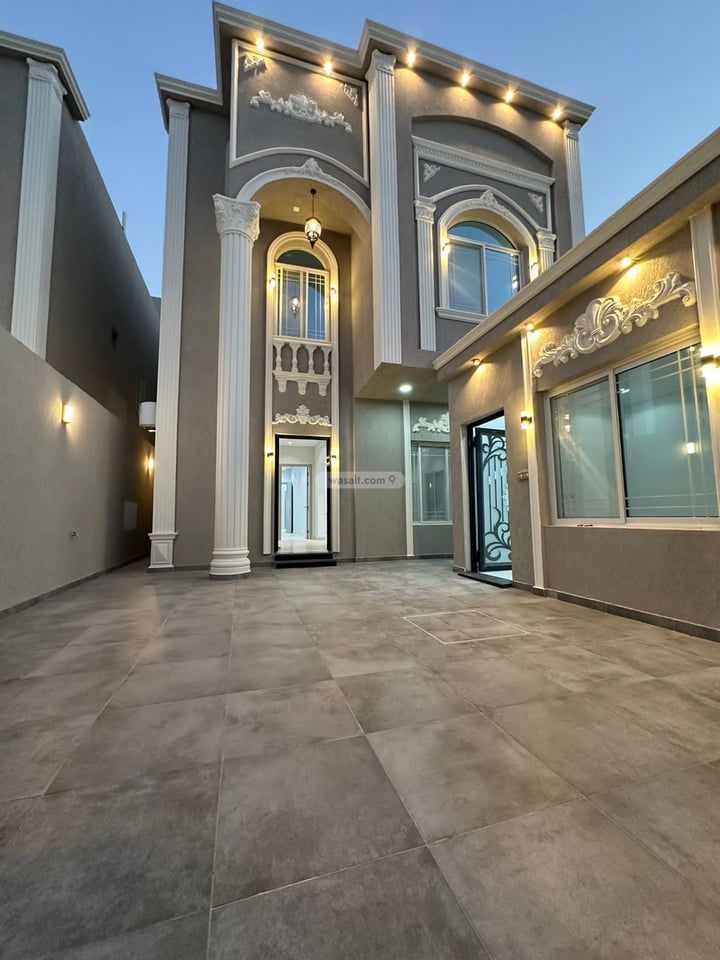 Villa 374 SQM Facing North on 16m Width Street Al Aqiq, Al Khobar