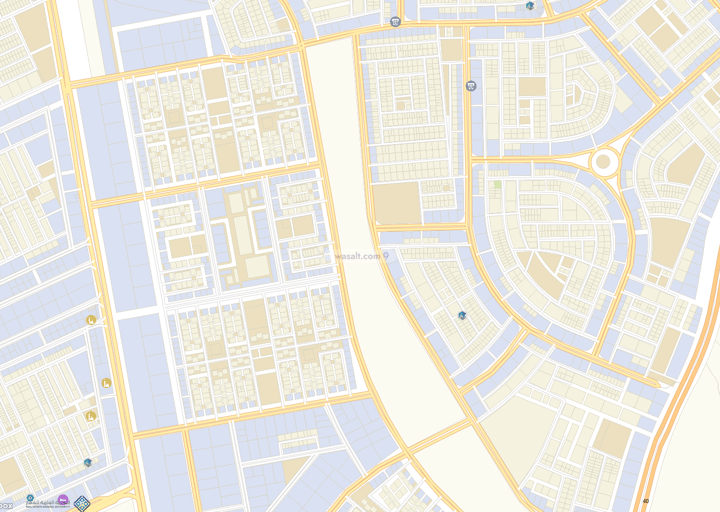 أرض 1225 متر مربع البيان، شرق الرياض، الرياض