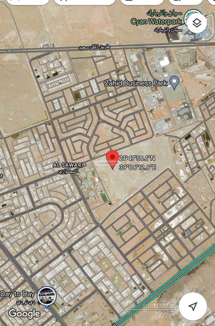 Land 900 SQM Facing West on 32m Width Street As Swaryee, North Jeddah, Jeddah