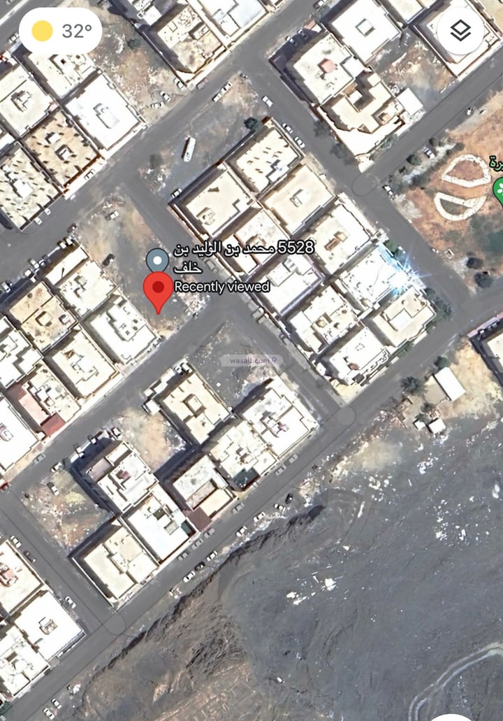أرض 550 متر مربع جنوبية شرقية على شارع 15م العمرة الجديدة، مكة المكرمة