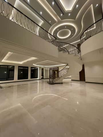 Villa 965 SQM Facing North East on 20m Width Street Hitteen, North Riyadh, Riyadh