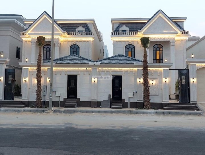Villa 437 SQM Facing South on 20m Width Street Al Khuzama, Al Khobar