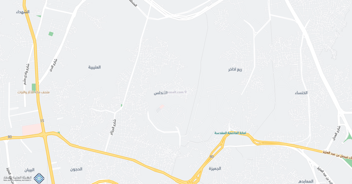 Land 510 SQM Facing West on 15m Width Street Ghirnatah, Al Kharj