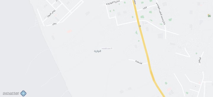 Land 692 SQM Facing West on 25m Width Street An Nawwariyah, Makkah