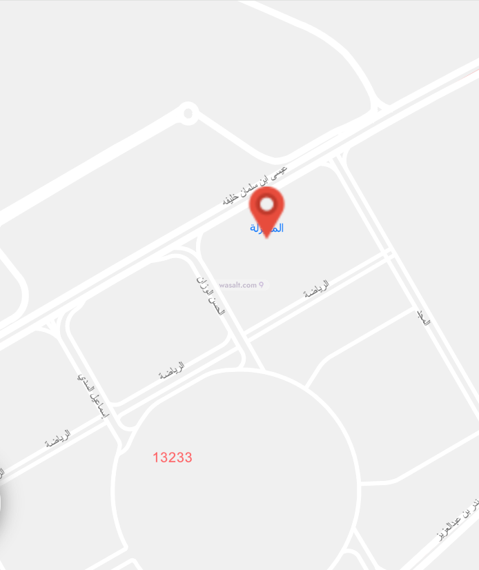 Land 437 SQM Facing North on 15m Width Street Al Maizalah, East Riyadh, Riyadh