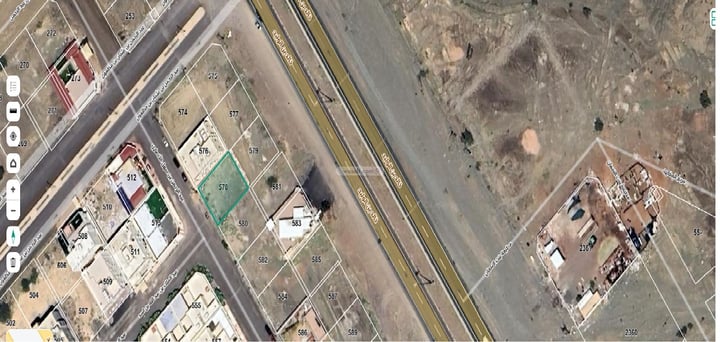 Land 500 SQM Facing West on 20m Width Street Al Balqa, Madinah