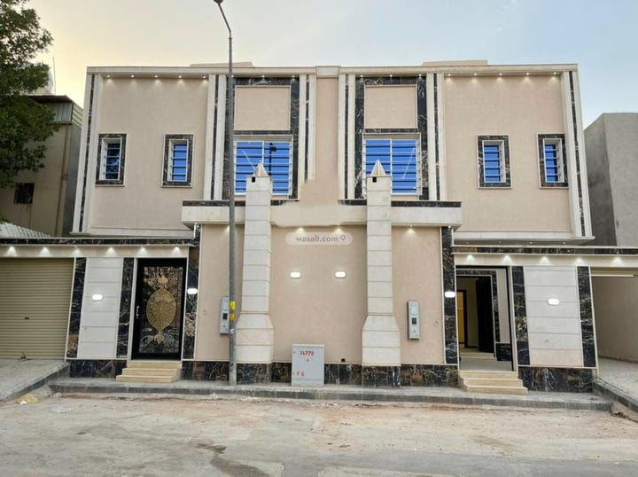 Villa 200 SQM Facing South on 15m Width Street West Oraija, West Riyadh, Riyadh