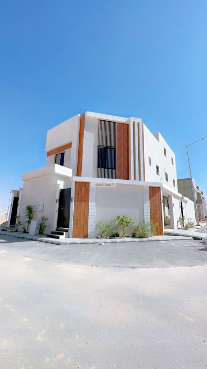 Villa 274 SQM Facing North West on 15m Width Street Al Janadriyah, East Riyadh, Riyadh