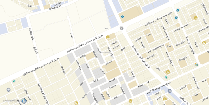 أرض 437 متر مربع جنوبية على شارع 15م حطين، شمال الرياض، الرياض