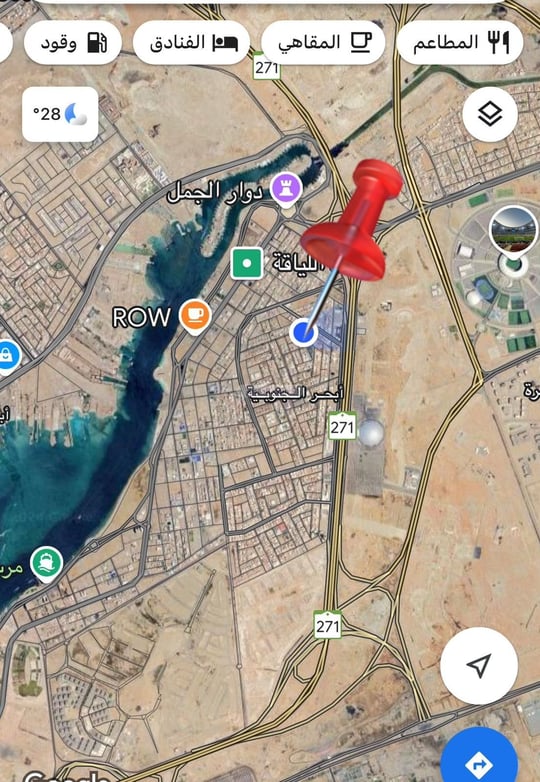 Land 1086.45 SQM Facing North East on 16m Width Street Abhur Al Janubiyah, North Jeddah, Jeddah