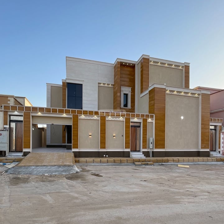 Villa 400 SQM Facing West on 15m Width Street Al Muruj, Hafar Al Batin