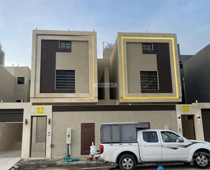 Villa 380.72 SQM Facing North East on 18m Width Street Al Aziziyah, Makkah