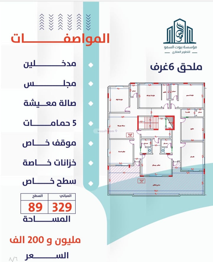 Apartment 133 SQM with 4 Bedrooms An Naim, North Jeddah, Jeddah