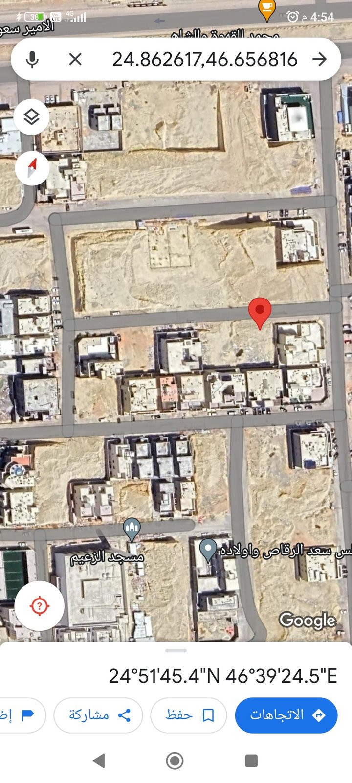 أرض 345 متر مربع جنوبية على شارع 15م احد، جنوب الرياض، الرياض