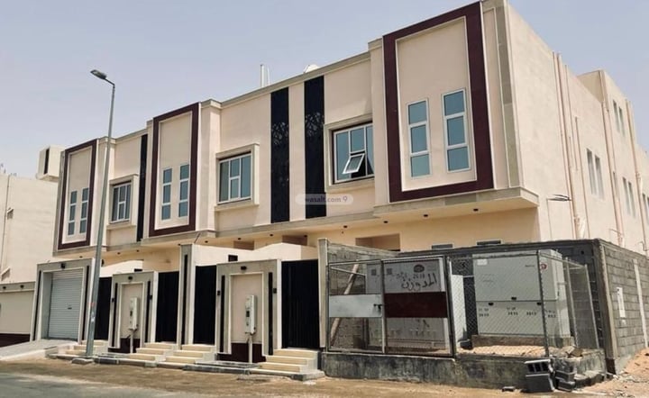 Villa 413.15 SQM Facing West on 15m Width Street Al Hamra, Tabuk
