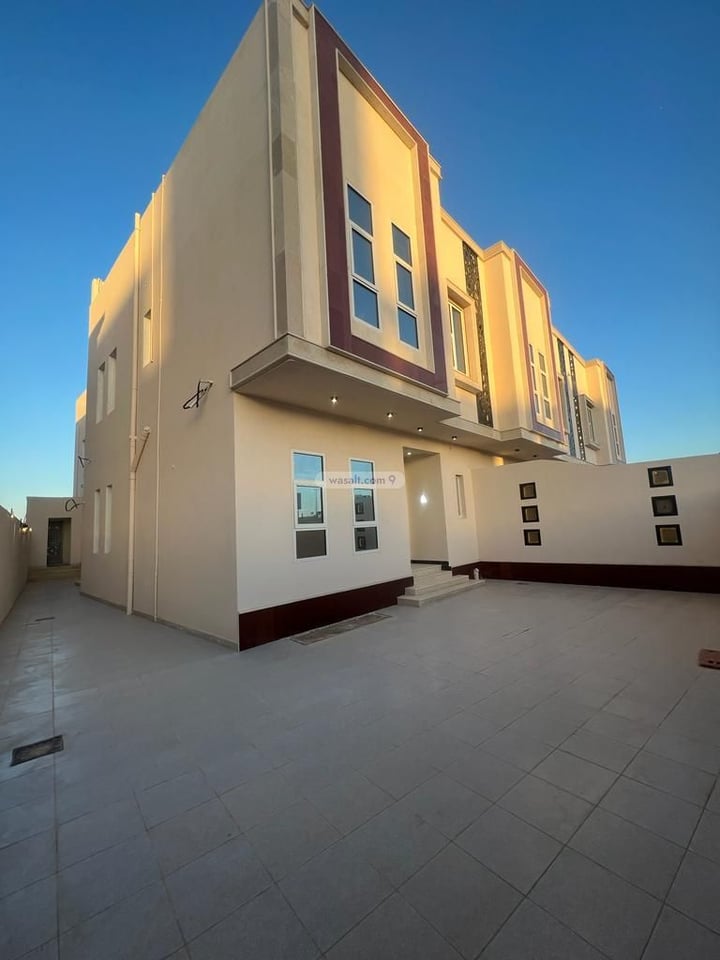 Villa 413.15 SQM Facing West on 15m Width Street Al Hamra, Tabuk