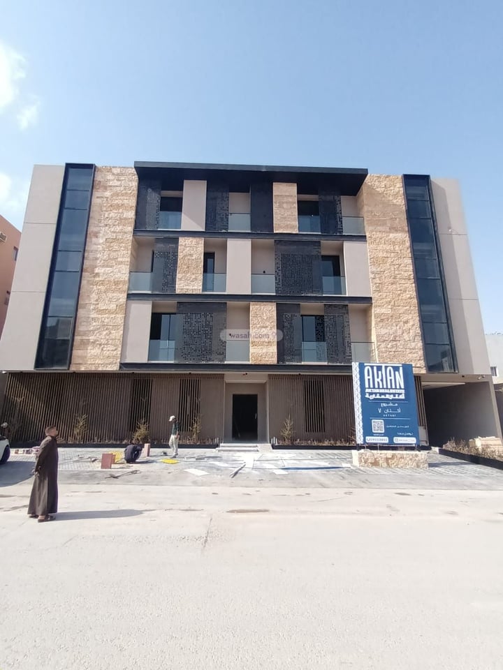 شقة 173.73 متر مربع ب 3 غرف القيروان، شمال الرياض، الرياض