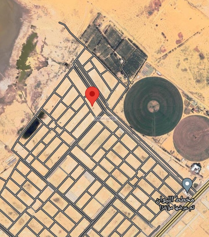Land 408 SQM Facing West on 15m Width Street Al Lewan, Buraidah