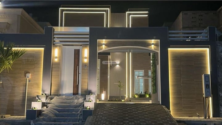 Villa 437.5 SQM Facing West on 20m Width Street Ash Sheraa, Al Khobar