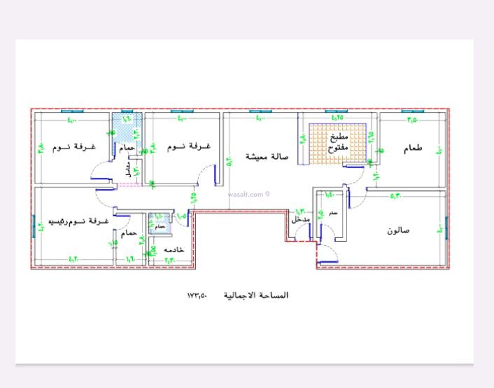 Apartment 172 SQM with 5 Bedrooms Ar Rabwah, North Jeddah, Jeddah