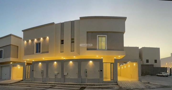 Villa 275.14 SQM Facing North East on 15m Width Street Al Amwaj, Al Khobar