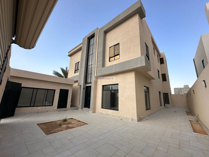 Villa 504 SQM Facing West on 15m Width Street Al Arid, North Riyadh, Riyadh