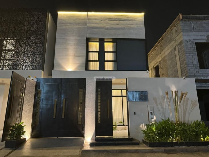 Villa 250 SQM Facing West on 20m Width Street Al Yarmuk, East Riyadh, Riyadh