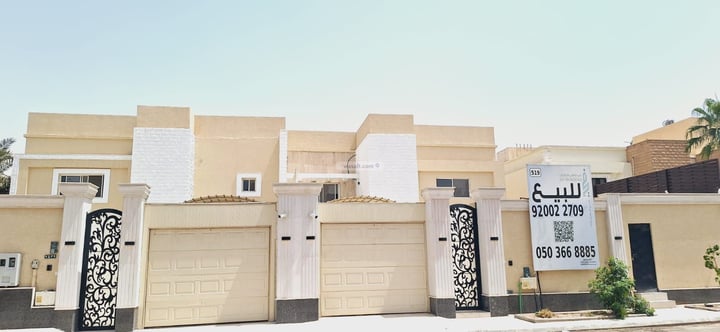 فيلا 400 متر مربع واجهة شمالية ب 4 غرف الورود، شمال الرياض، الرياض