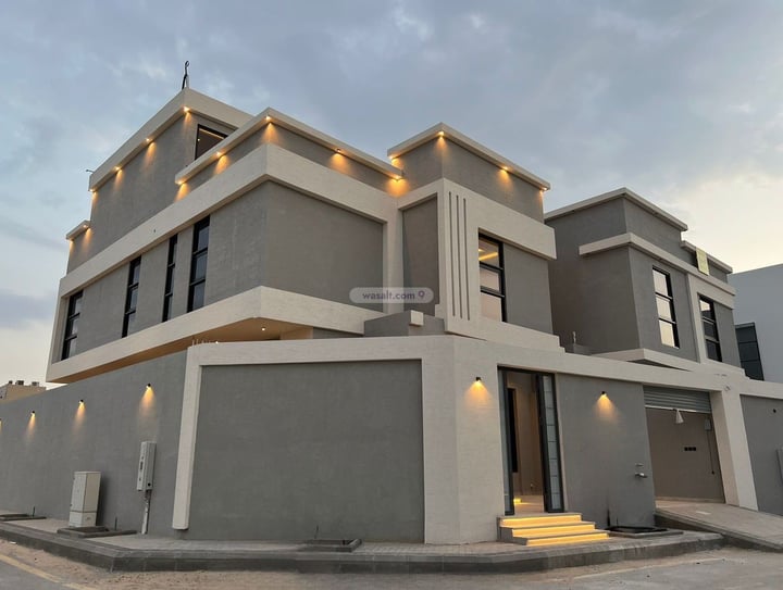 Villa 267 SQM Facing North East on 16m Width Street Al Aqiq, Al Khobar