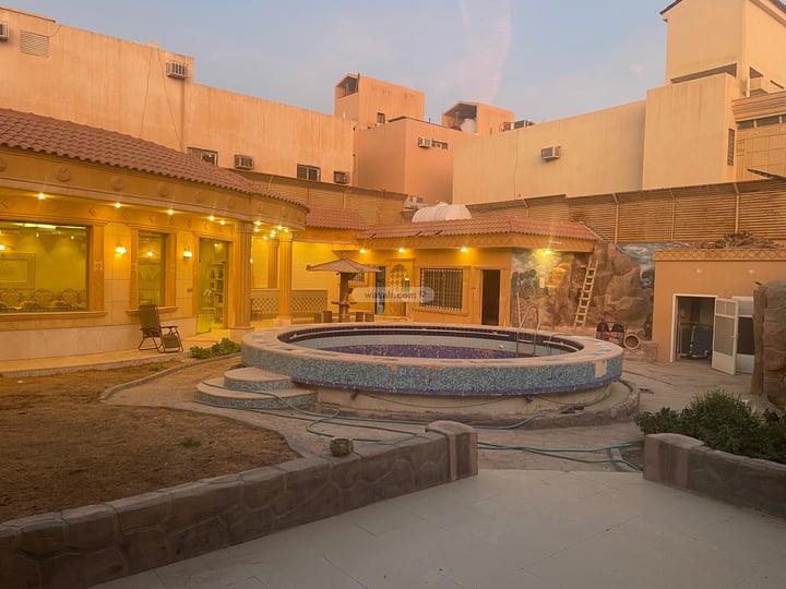 Rest House 525 SQM Facing West on 15m Width Street Al Hazm, West Riyadh, Riyadh