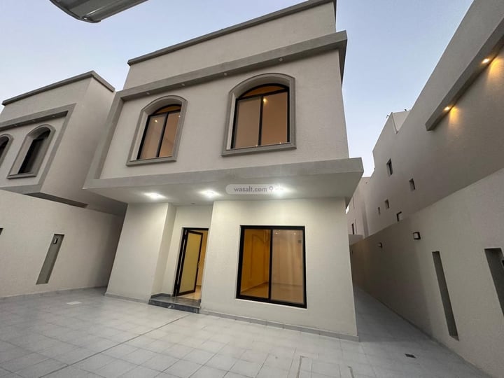 Villa 336.89 SQM Facing North on 18m Width Street Al Aqiq, Al Khobar