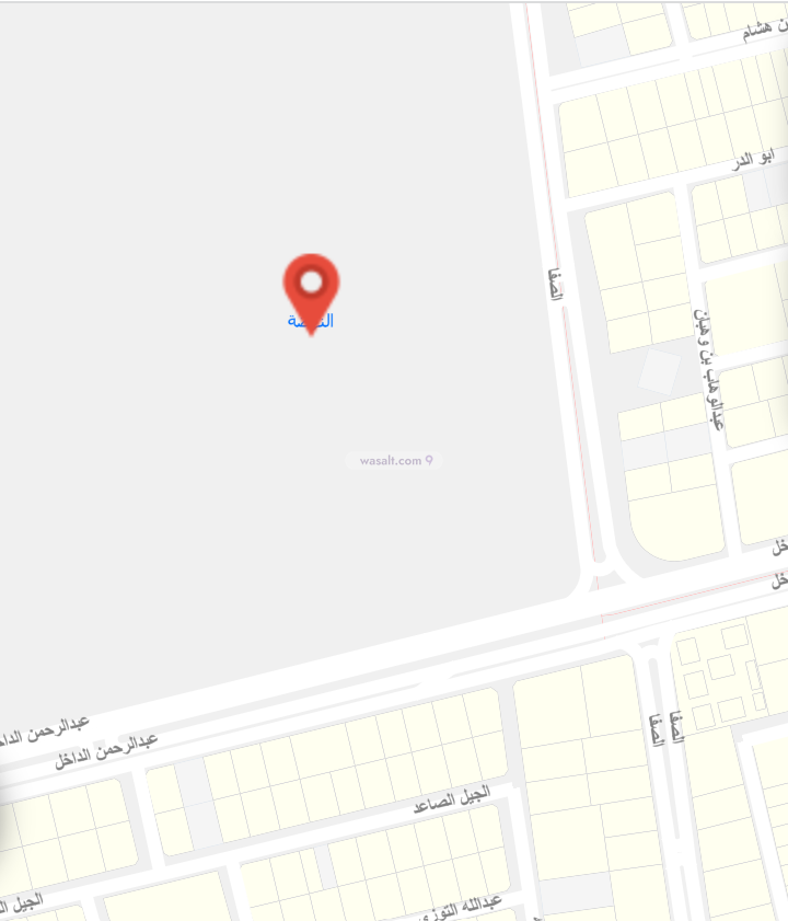 Land 500 SQM Facing North on 12m Width Street An Nahdah, North Jeddah, Jeddah