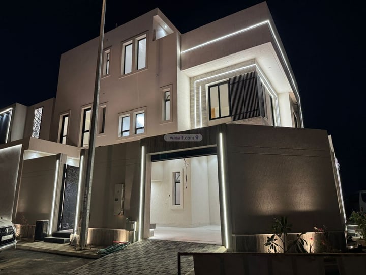 Villa 270 SQM Facing South West on 20m Width Street Al Janadriyah, East Riyadh, Riyadh