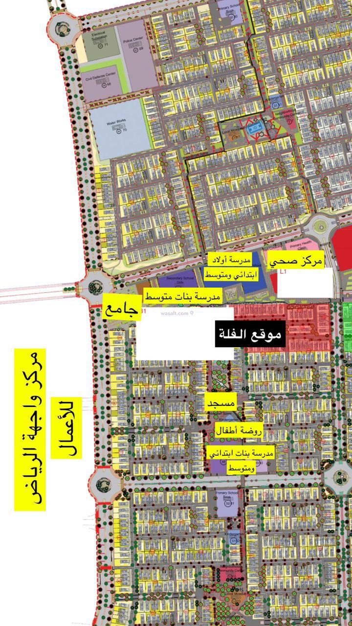 فيلا 300 متر مربع جنوبية غربية على شارع 12م مطار الملك خالد، شمال الرياض، الرياض