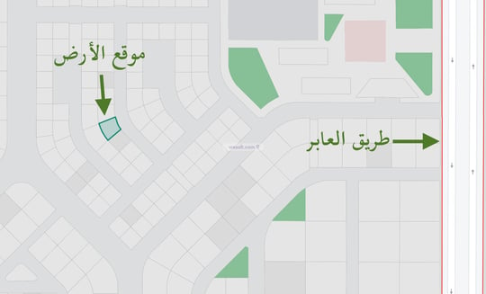 Land 431.32 SQM Facing North East on 15m Width Street Al Fanar, North Jeddah, Jeddah